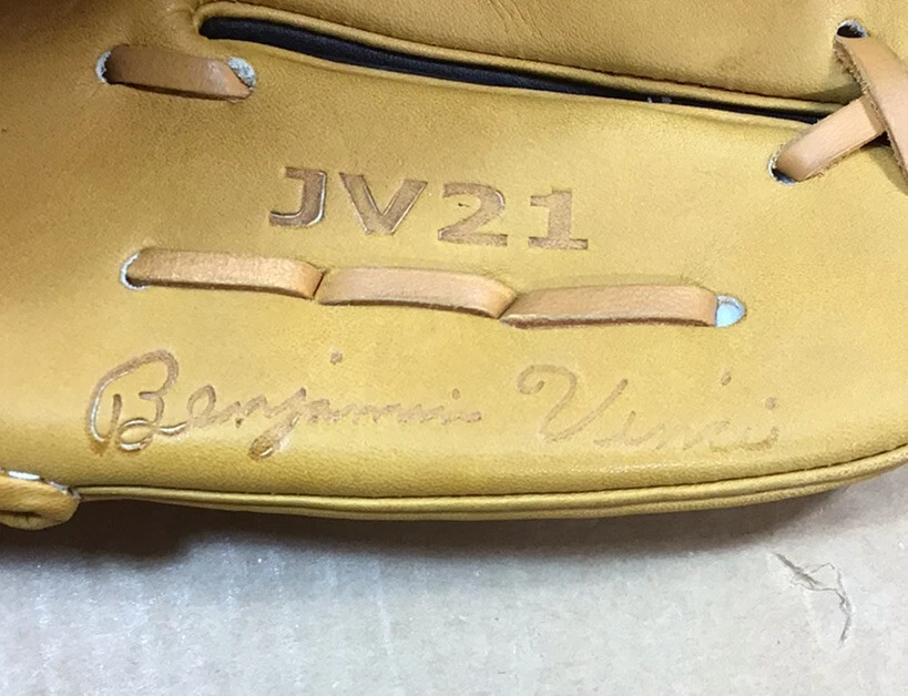 Guantes Vinci Personalizados Cuero CP 11.5 Pulgadas JV21 Mano Derecha Guante de Béisbol Tostado D23 Foto 2 de 4