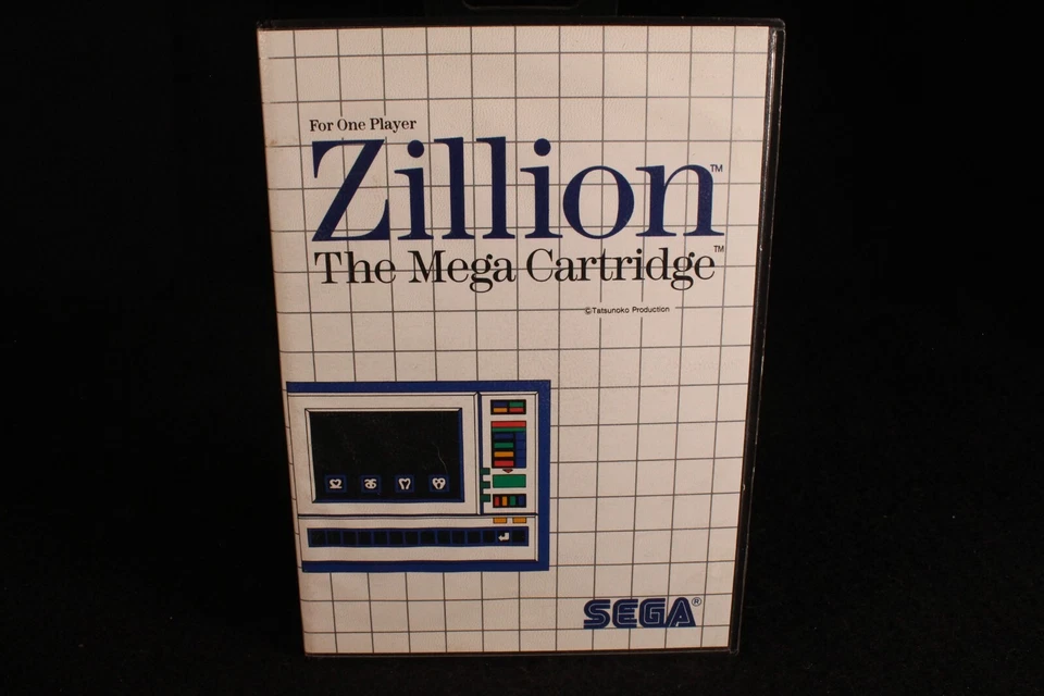 Sega Master System Zillion | In Box No Manual vintage retro video game rare - Image 3 of 4