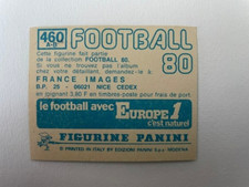 RARE !! DOMINIQUE DROPSY Sticker FOOTBALL 1980 FRANCE Panini