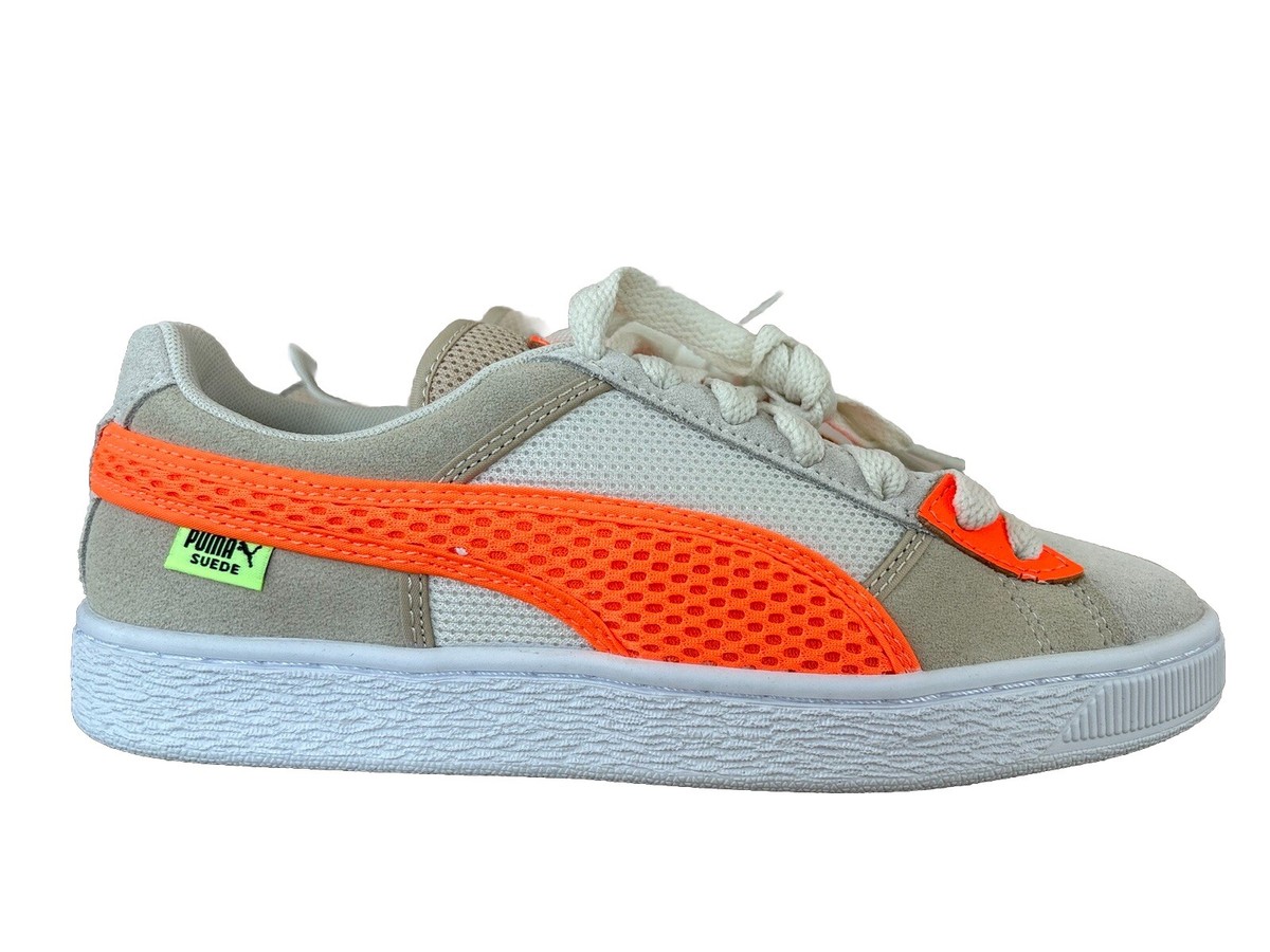 Puma Suede Backpack Beige Suede Sneakers