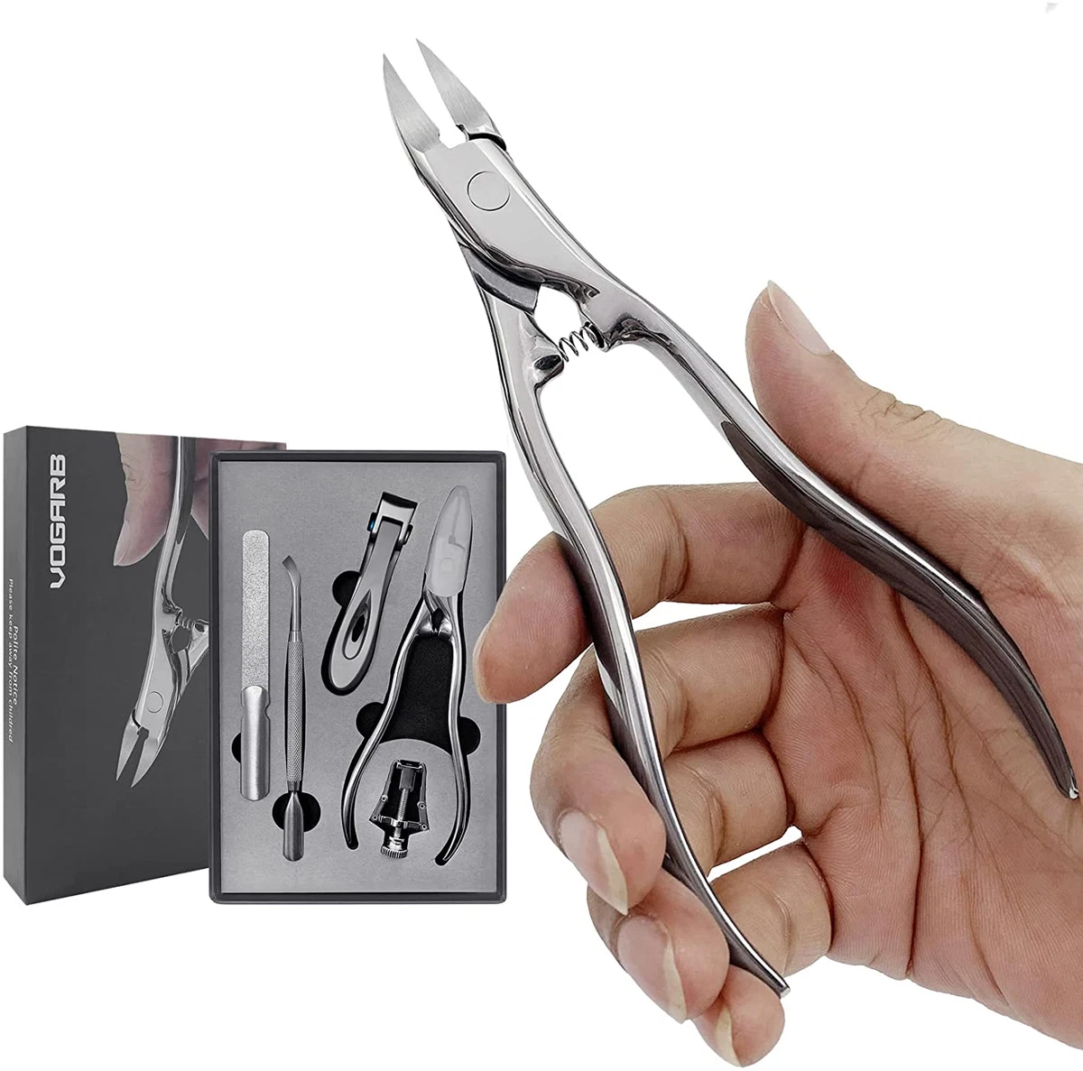 Toenail Clippers for Thick Nails, Large Nail Clippers for Ingrown