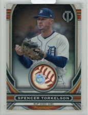 Spencer Torkelson 2023 Topps Tribute Milestone Relic Card #MR-ST  10/10