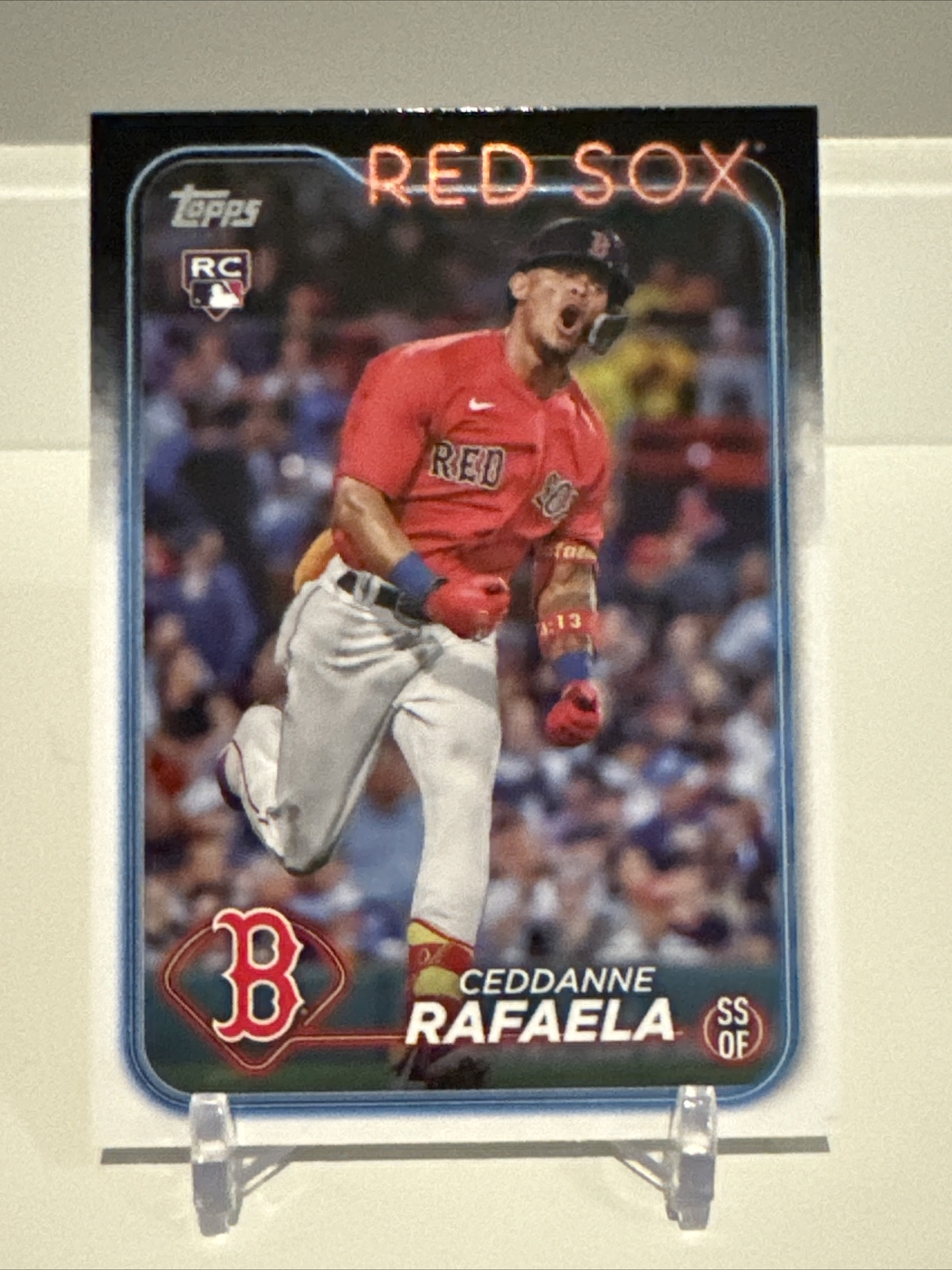 2024 Topps #313 Ceddanne Rafaela Rookie - RedSox