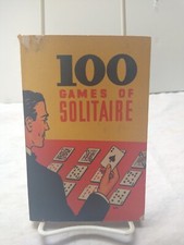 100 Games of Solitaire Vintage Paperback Helen L. Coops Whitman Publishing 1939