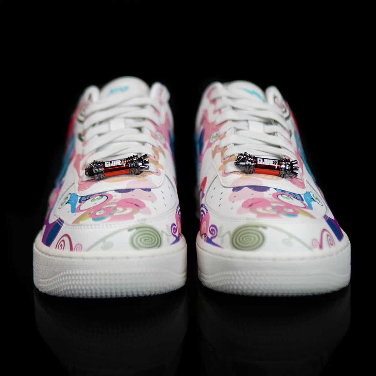 Nike Air Force 1 Low x RTFKT CloneX x Takashi Murakami DNA Drip Sizes Available image 3