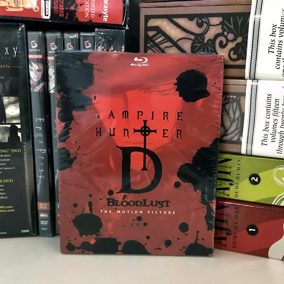 Animes Vampire Hunter D: Bloodlust em Blu-ray