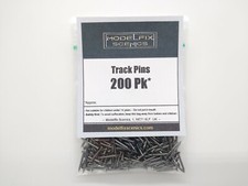 Modelfixscenics OO Track Pins 200pk (for all brands of track) - New