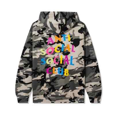 Hooded Sweatshirt Assc Hoodie Rainbow DS Anti Social Social Club