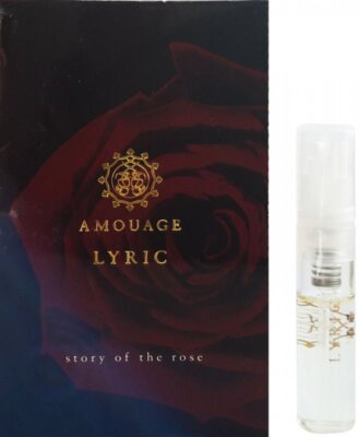 1 Sample Vial AMOUAGE LYRIC for Men 0.05 oz 2 ml Eau de Parfum Spray NEW ON CARD