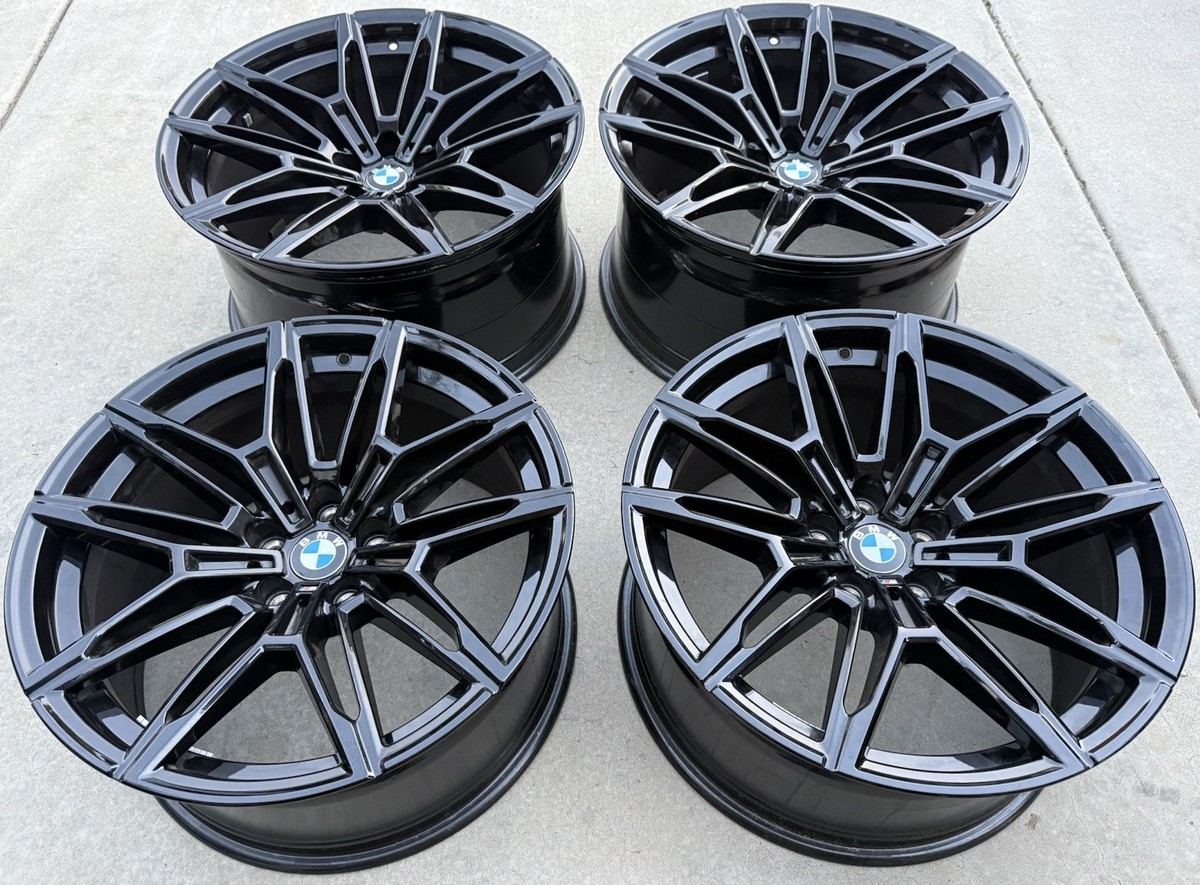 19インチ  G87 M2 930M 純正サテンブラックホイール美品 FOUR LIKE NEW GENUINE OEM BMW G87 M2 2023 2024 2025 2026 Black
