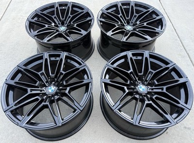 19インチ  G87 M2 930M 純正サテンブラックホイール美品 FOUR LIKE NEW GENUINE OEM BMW G87 M2 2023 2024 2025 2026 Black