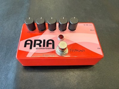 Pigtronix Aria Disnortion Guitar Effect Pedal-USA made  Pre owned