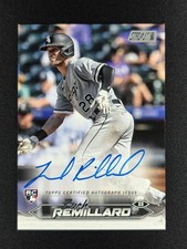 Zach Remillard 2024 Topps Stadium Club On-Card RC ROOKIE AUTO WHITE SOX. rookie card picture