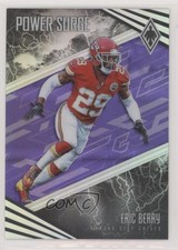 2017 Panini Phoenix Power Surge Purple 42/75 Eric Berry #PS-14 0e1