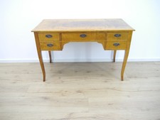 Biedermeier Schreibtisch Birke freistehend um 1900 schön stabil gebaut