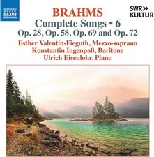 Johannes Brahms Brahms: Complete Songs: Op. 28, Op. 58, Op. 69 and Op. 72 - CD 