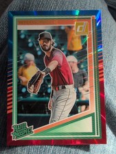 2025 Panini Donruss - Rated Prospects Bryce Eldridge #185 Red & Blue Laser (RC)