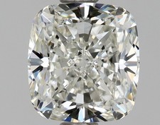 Cert. GIA Cushion 1.21 Carat Natural Mined Diamond Loose I color VVS2 clarity 2933.88 per carat