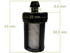 Filtre à essence pour Stihl BG 45 55 56 65 66 72 75 85 86 C D CED 00003503504...