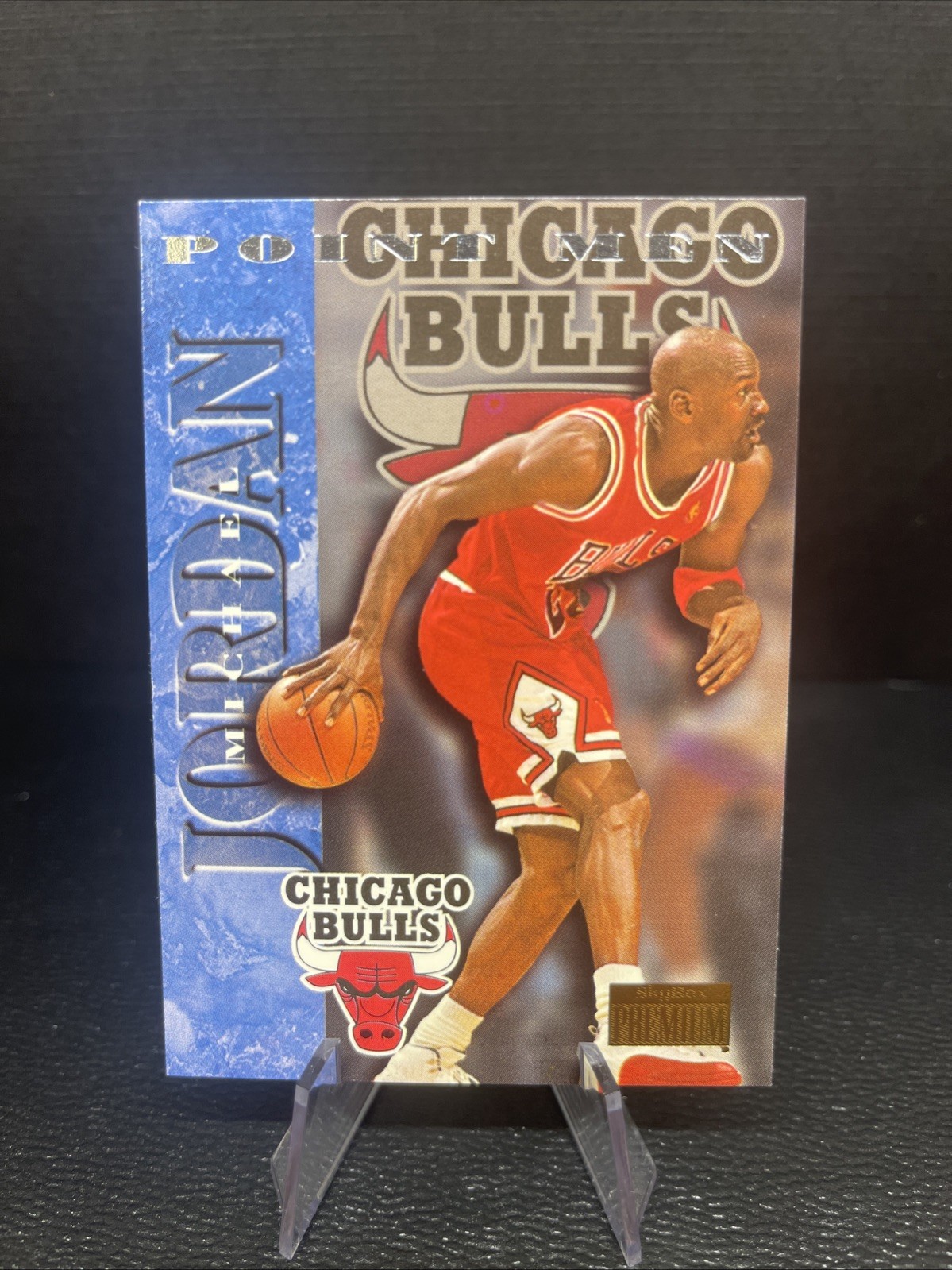1996-97 Skybox Premium - Point Men Michael Jordan #247