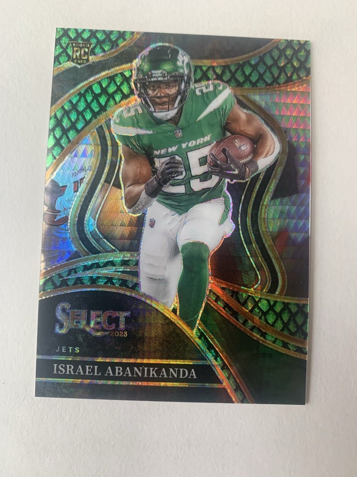 Israel Abanikanda Panini Select #267 Dragon Scale