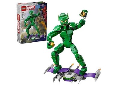 LEGO MARVEL SUPER HEROES 76284 - PERSONAGGIO COSTRUIBILE DI GOBLIN SCATOLA ROVIN