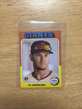 2024 Topps Heritage High Number - TJ Hopkins #628 Mini (RC)