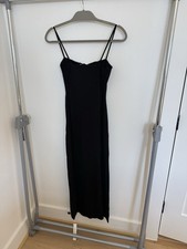 NWT REFORMATION - Size XS - Elise Knit Jersey Maxi Dress Black