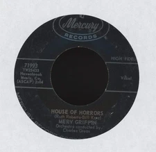 Merv Griffin - House Of Horrors on Mercury Halloween Horror Mod Rocker 45