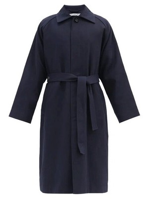Acne Studios Oversized Twill Trench Coat Belted NEW