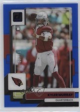 2022 Panini Clearly Donruss Blue 7/99 Kyler Murray #1 10jr