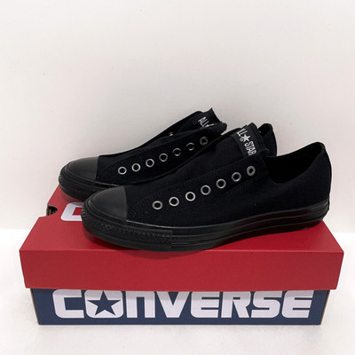 CONVERSE ALL STAR SLIP N OX 31317161 Black Monochrome Men's Size