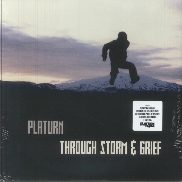 DJ PLATURN - Through Storm & Grief - Vinyl ('icy marble' blue eco vinyl LP)