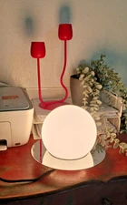 Ikea SIMRISHAMN Table/wall lamp, chrome plated/opal glass, 6 " 404.378.01 - NEW