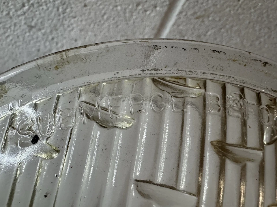 Винтажная погружная прокладка 7,5 дюйма крышка объектива для освещения плавательного бассейна из стекла PUREX - Изображение 3 из 4