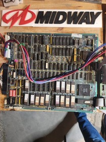 MORTAL KOMBAT 1 PCB JAMMA ARCADE BOARD SET PROTO REV WORKING!!! (Y-UNIT) MIDWAY