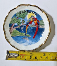 VINTAGE - MINI - CERAMIC - SOUVENIR PLATE - 3.5" - TENERIFE