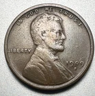 1909-S  VDB  LINCOLN CENT    VF DETAILS  KEY DATE OF THE SET  #1171