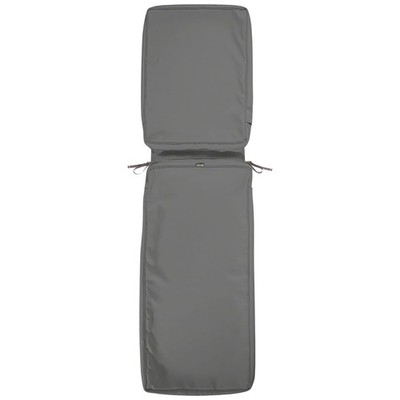 FadeSafe Solution-Dyed Patio Cushion - Light Charcoal