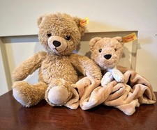 Steiff Plush Teddy Bear and Jimmy Bear Lovie ...