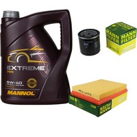 Inspektionspaket 5L Mannol Extreme 5W-40 FüR Opel Corsa B 1.4I 1.2I Tigra Combo
