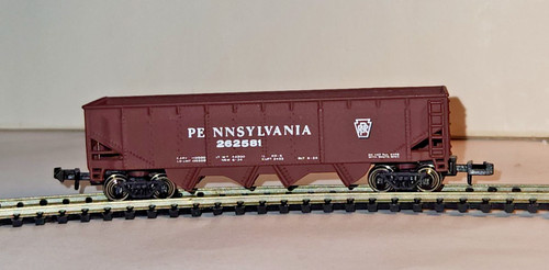 Coche tolva Bachmann #262581 escala N Pennsylvania marrón muy buen estado | Condition: Used