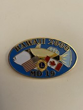 Lions Hawaii MD19 2000 Lapel Pin P85