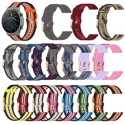 Uhren Armband Für Huawei GT/GT 2/GT 2e/GT2 Pro 22mm Nylon Uhrenarmband Ersatz