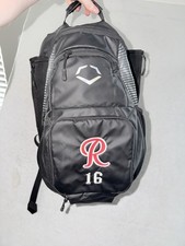 Evoshield Tone Set Baseball/Softball Backpack Bag - Black AMAZING CONDITION