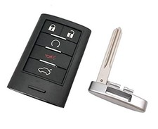 Replacement Key Fob Case Shell Fit for Cadillac CTS XTS Keyless Entry Remote 1