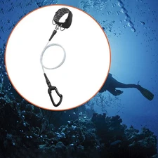 Freediving Lanyard Anti Lost Cable for Freediving Snorkeling Gear