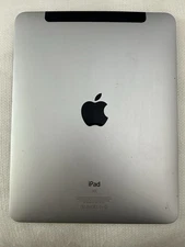 Apple iPad (1st Generation) 16G Model: A1337 in Black NOT TESTED - SOLD "AS IS"