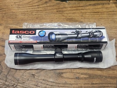 Tasco Silver Antler 4x32MM Power  Rifle Scope Vintage Tasco Scope NEW