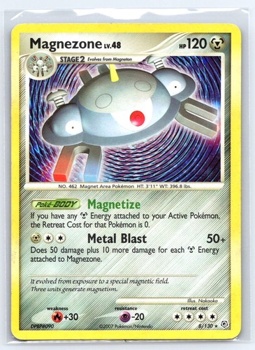 Diamond and Pearl #8/130 - Magnezone - Holo Rare